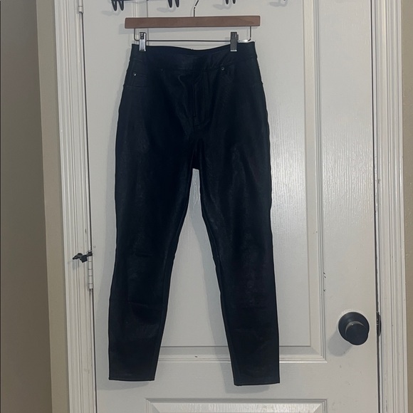 SPANX Black Leather-like Pants - Picture 5 of 5